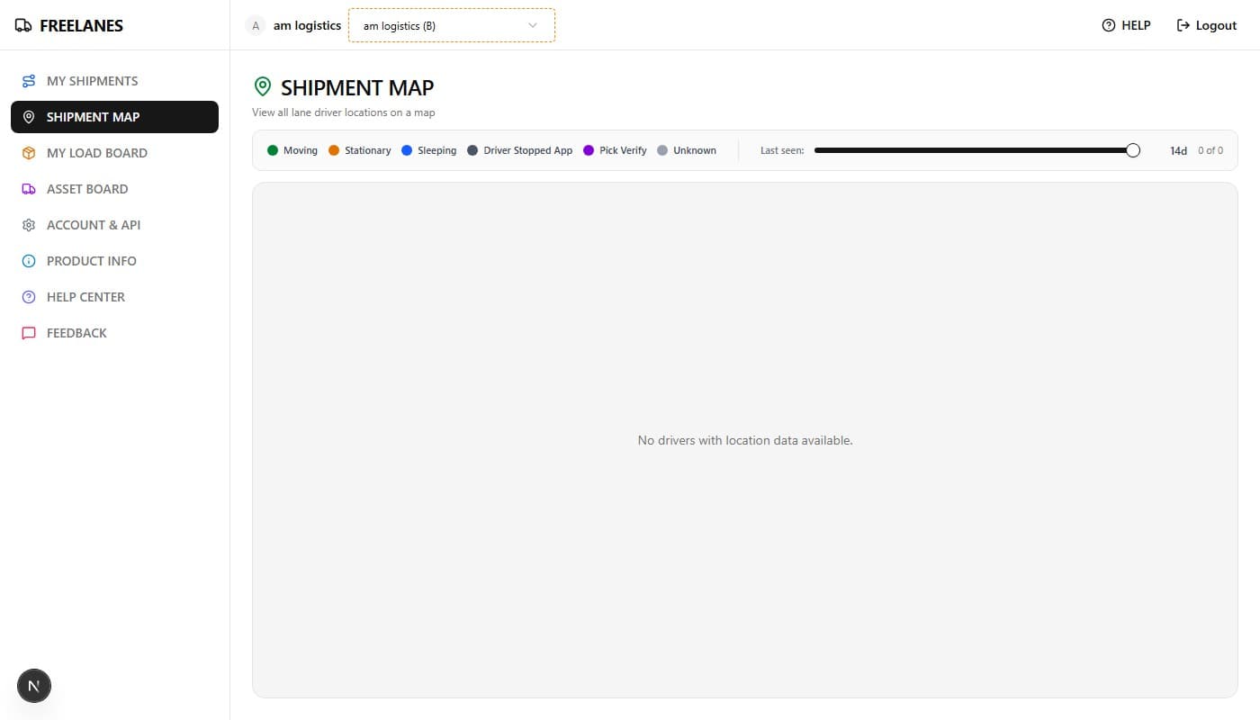 Shipment Map